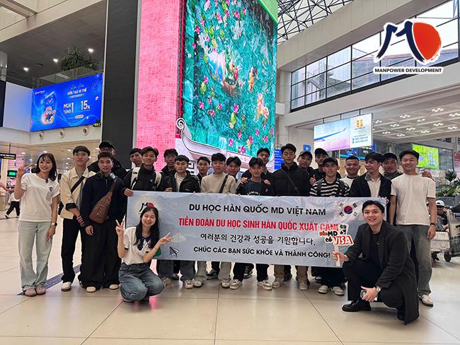 20 Du Học Sinh MD Việt Nam Nhập Học Thành Công Tại Osan University